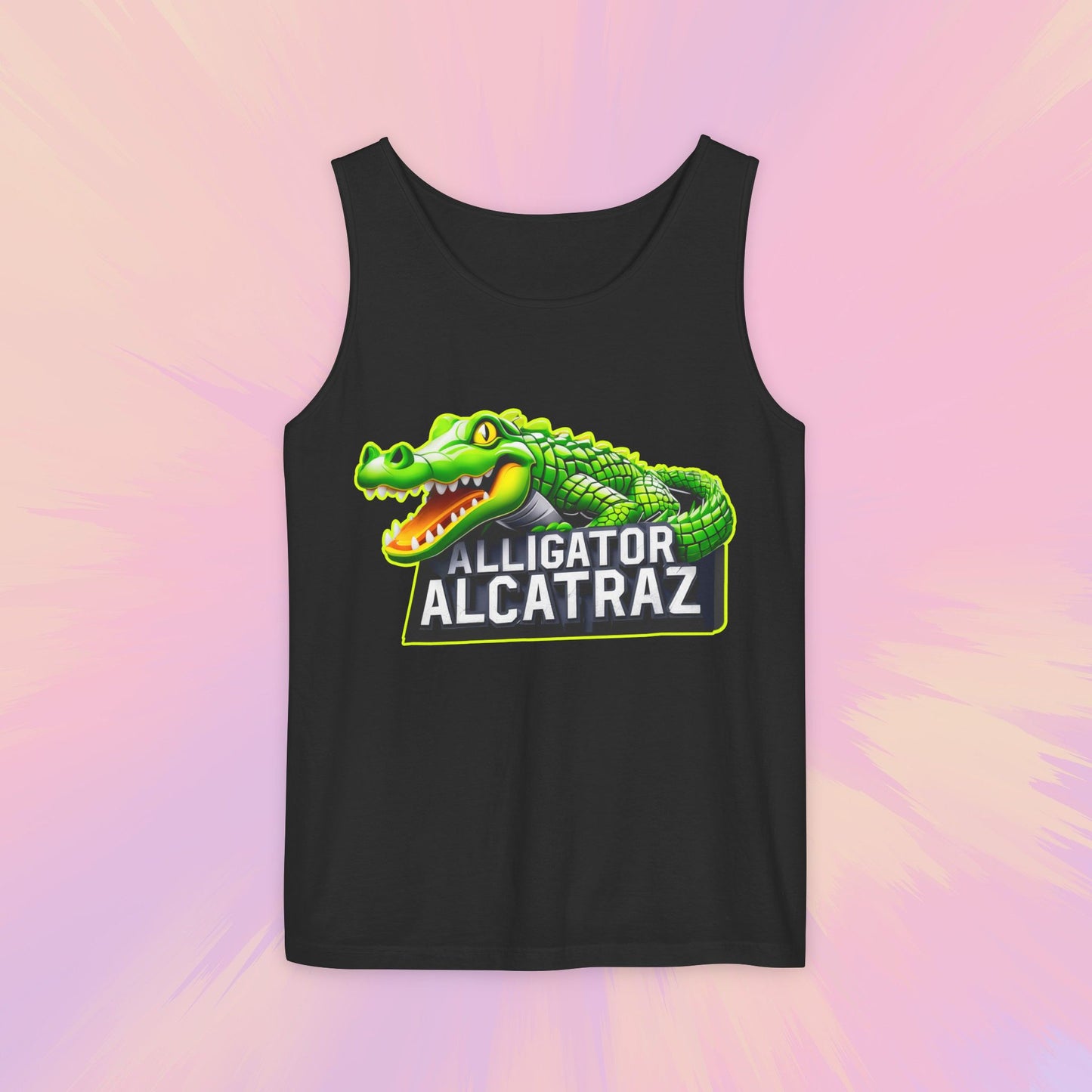 Alligator Alcatraz Tank Top #1