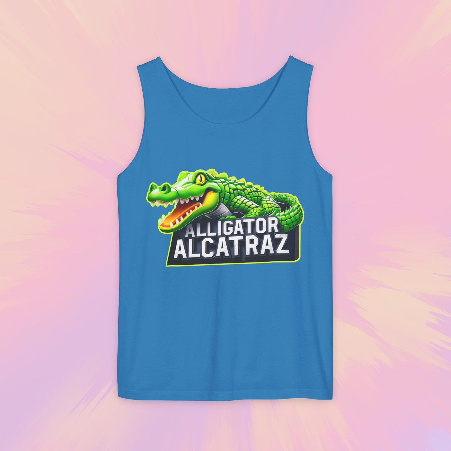 Alligator Alcatraz Tank Top #1