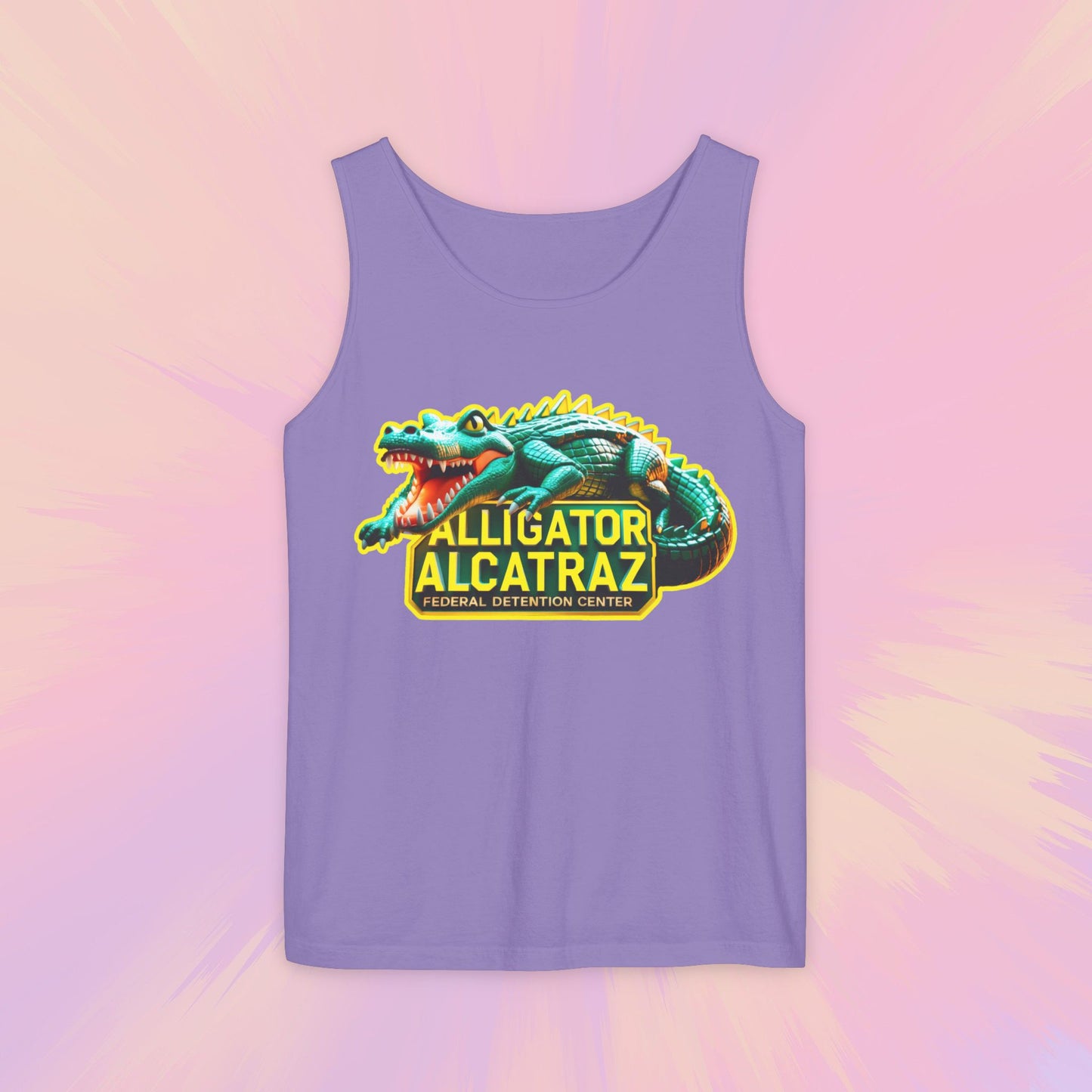 Alligator Alcatraz Tank Top #2