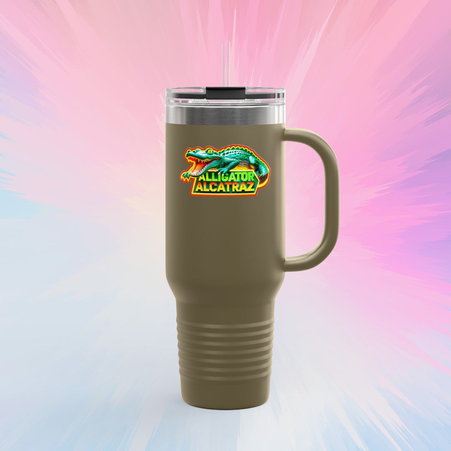 Alligator Alccatraz Insulated Mug #1, 40oz.