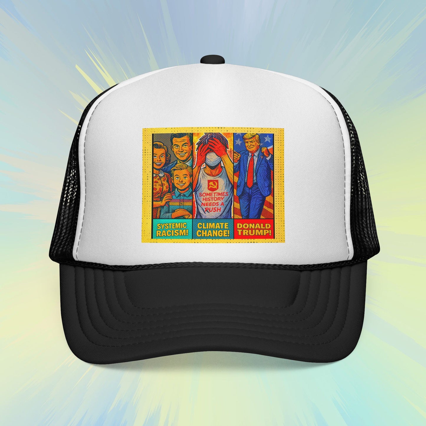 The Radical Left Trifecta Trucker Cap