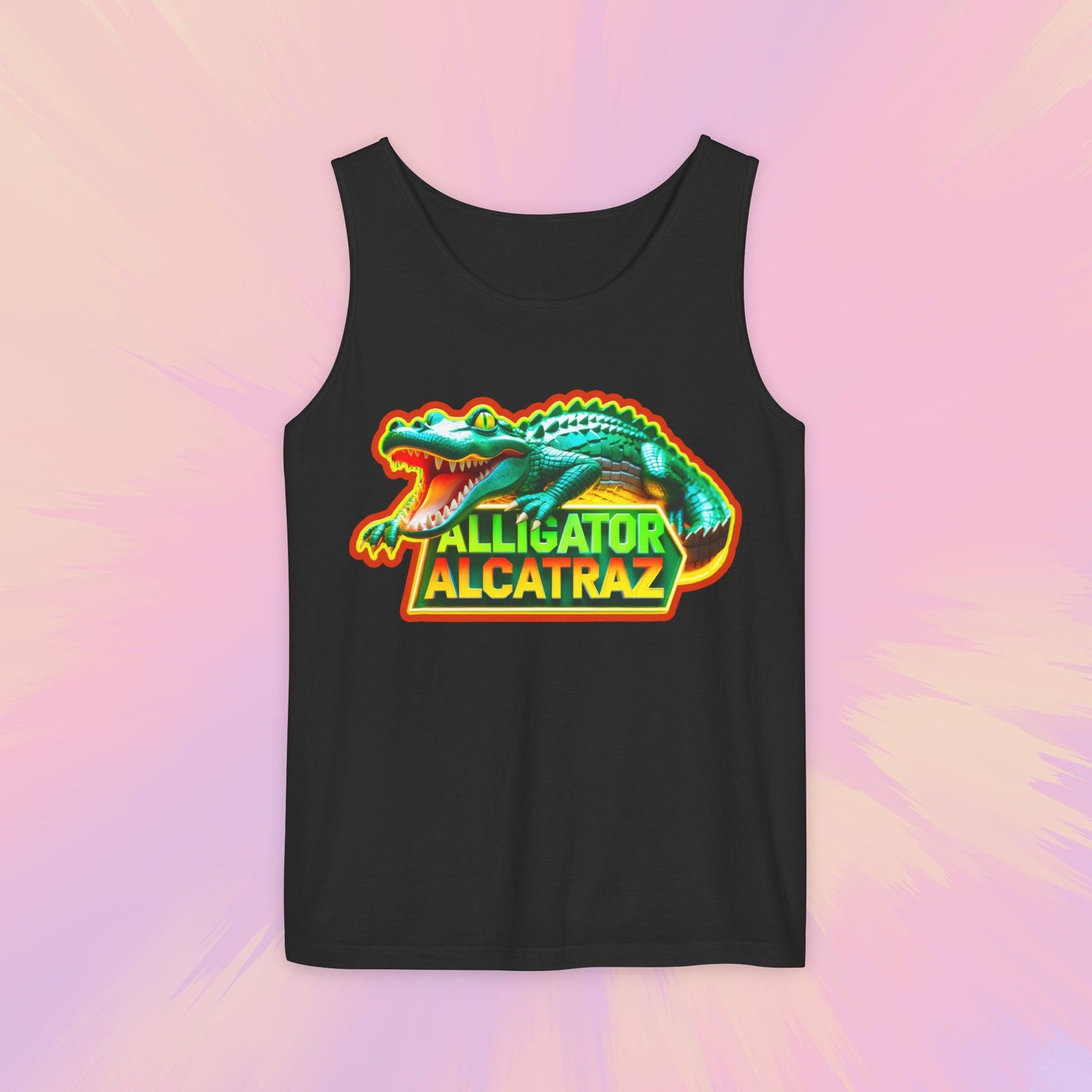Alligator Alcatraz Tank Top #3