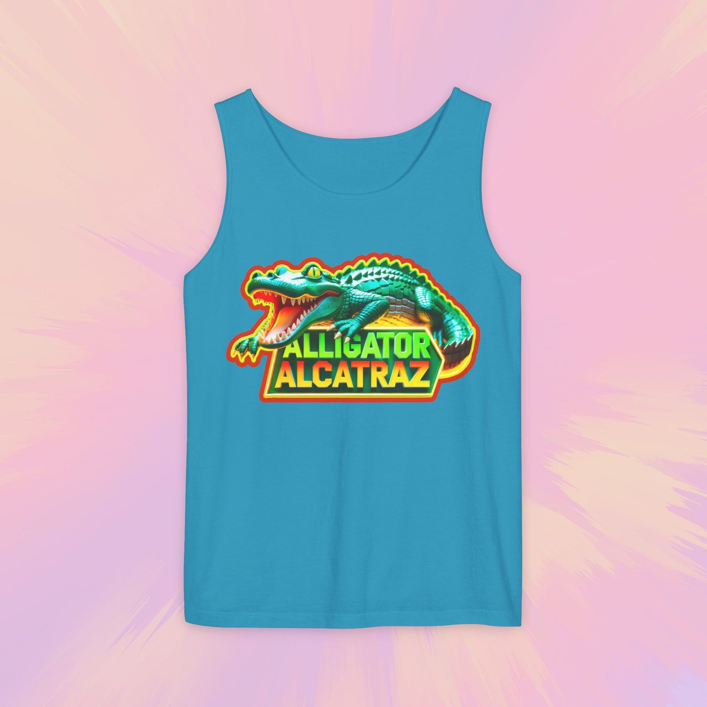 Alligator Alcatraz Tank Top #3
