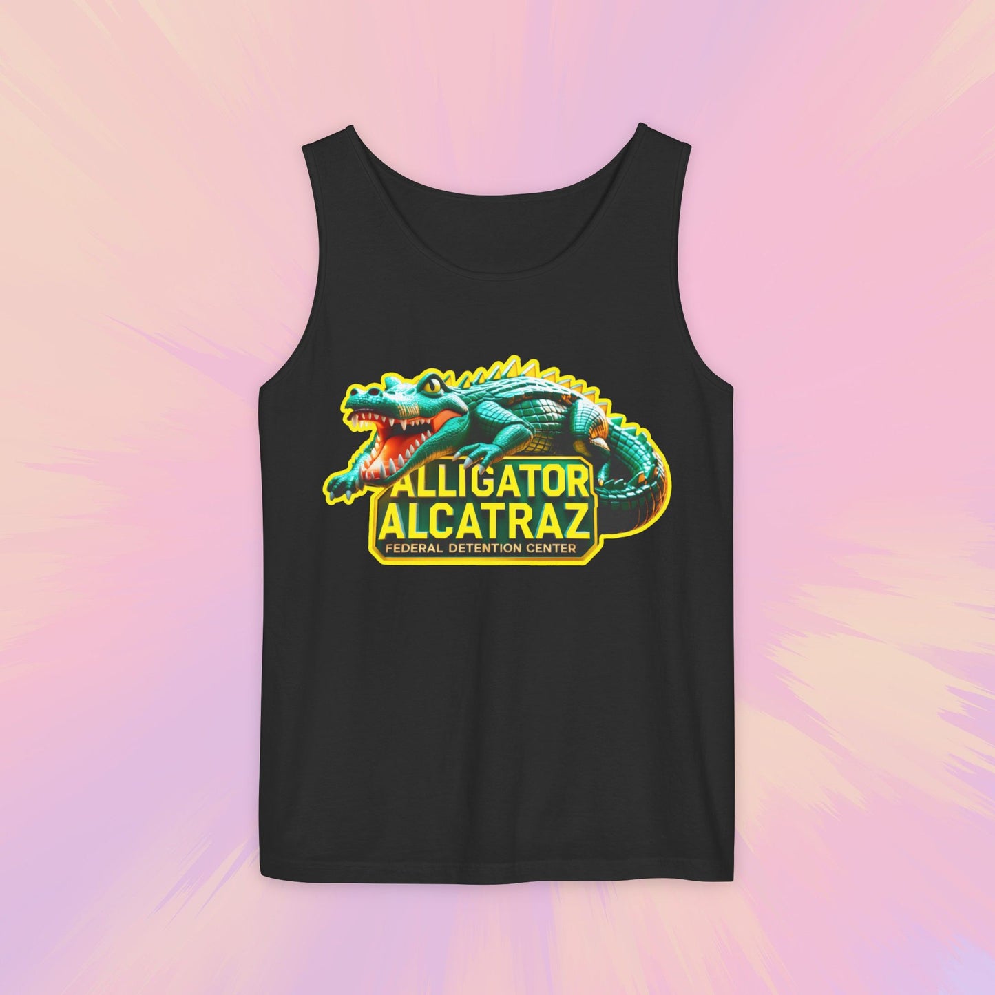 Alligator Alcatraz Tank Top #2