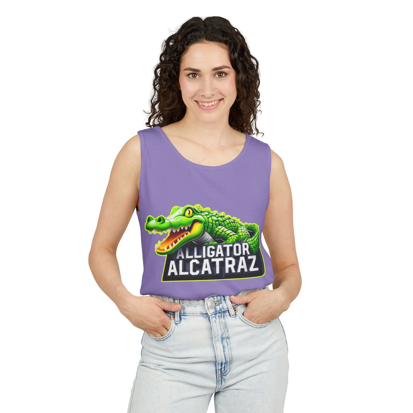 Alligator Alcatraz Tank Top #1