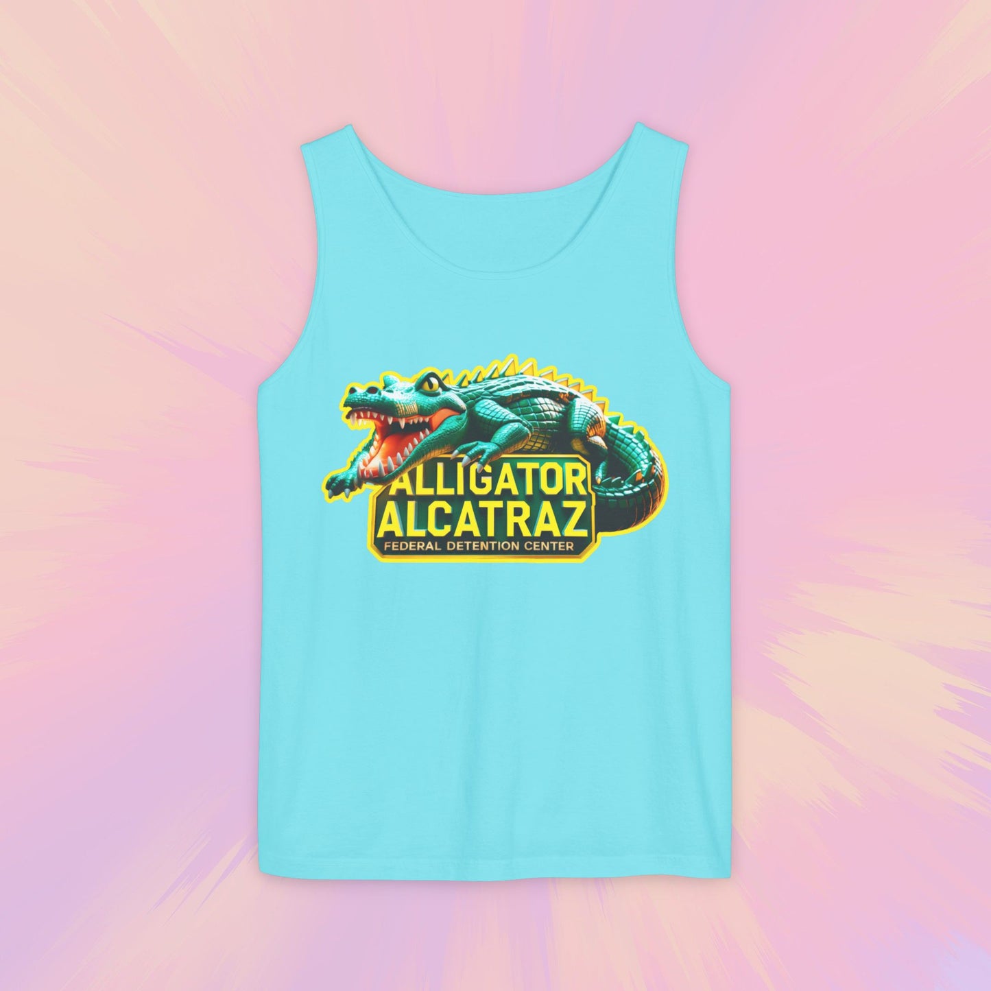 Alligator Alcatraz Tank Top #2