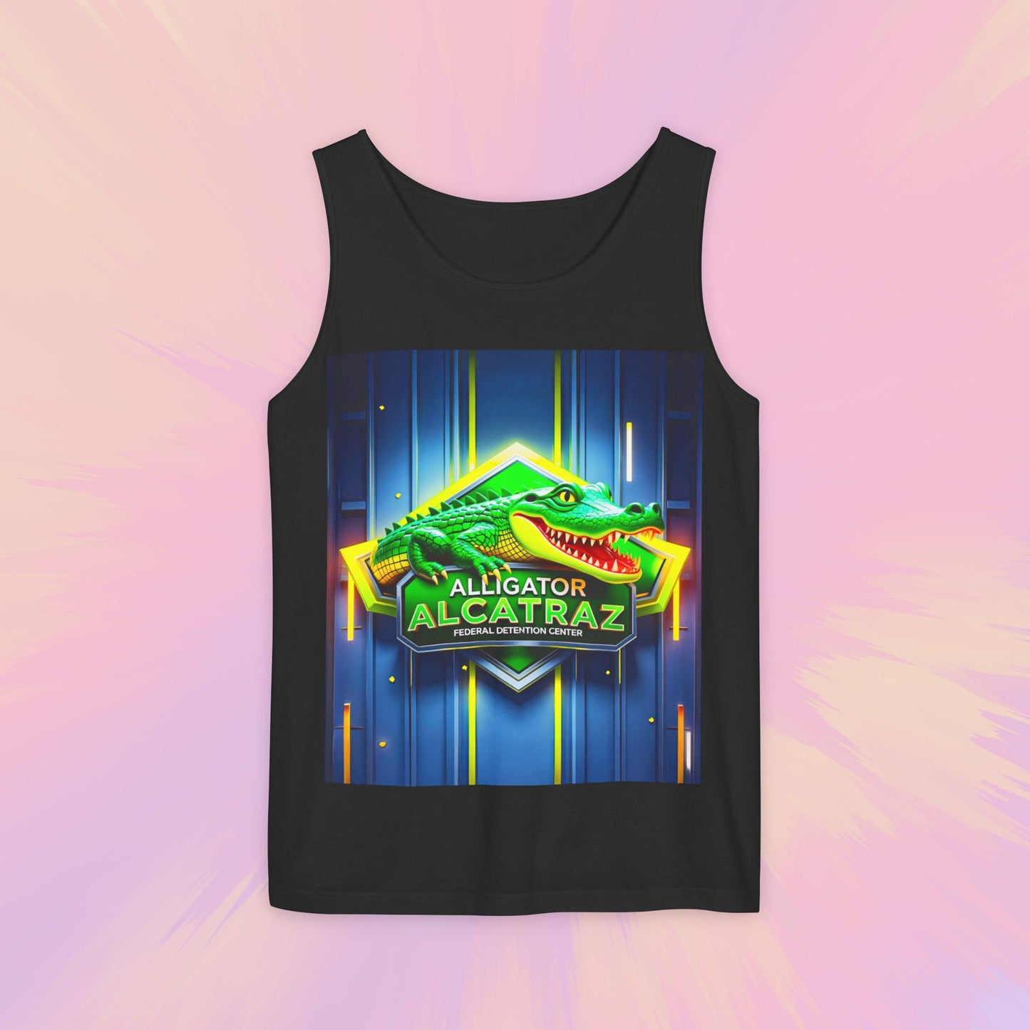 Alligator Alcatraz Tank Top #5