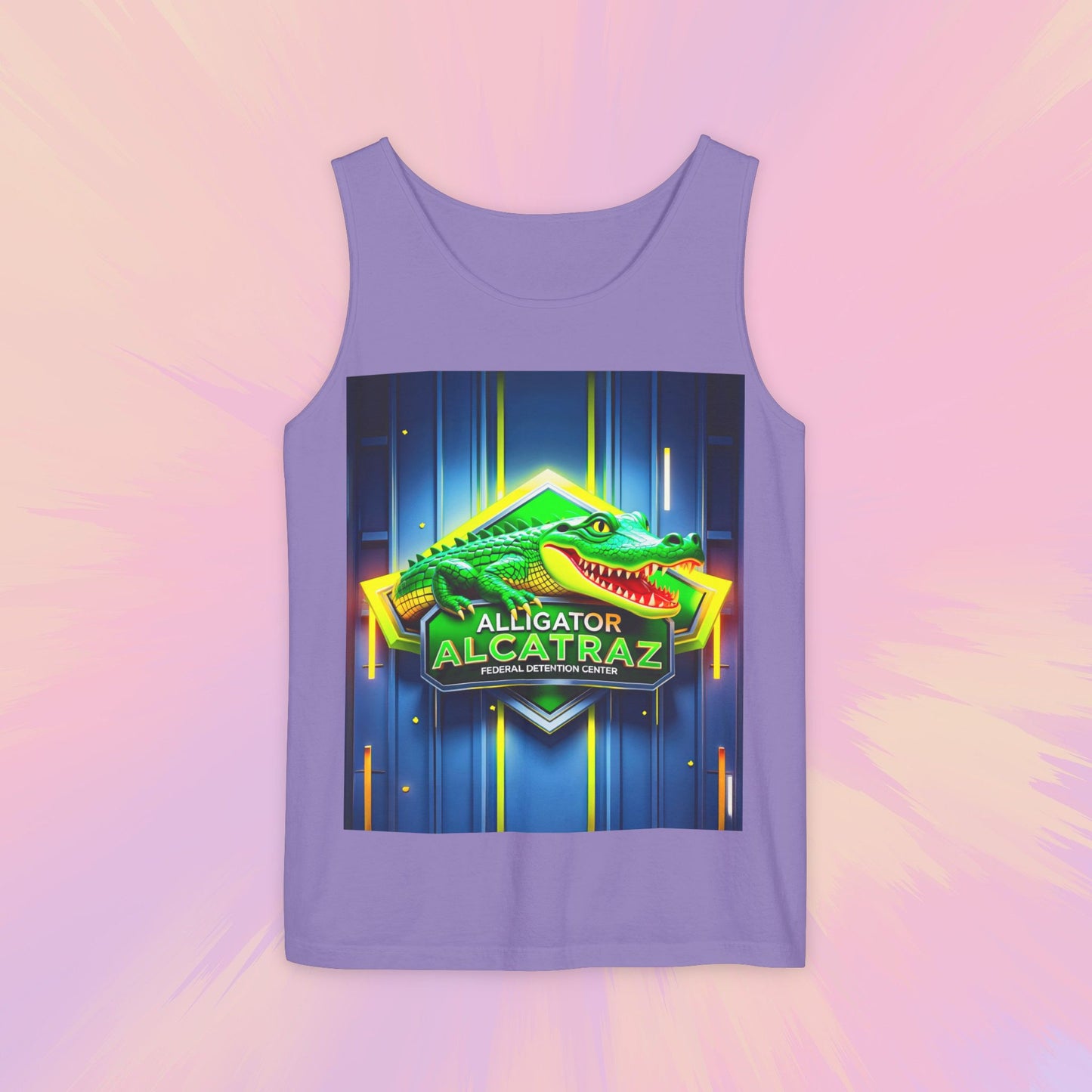 Alligator Alcatraz Tank Top #5