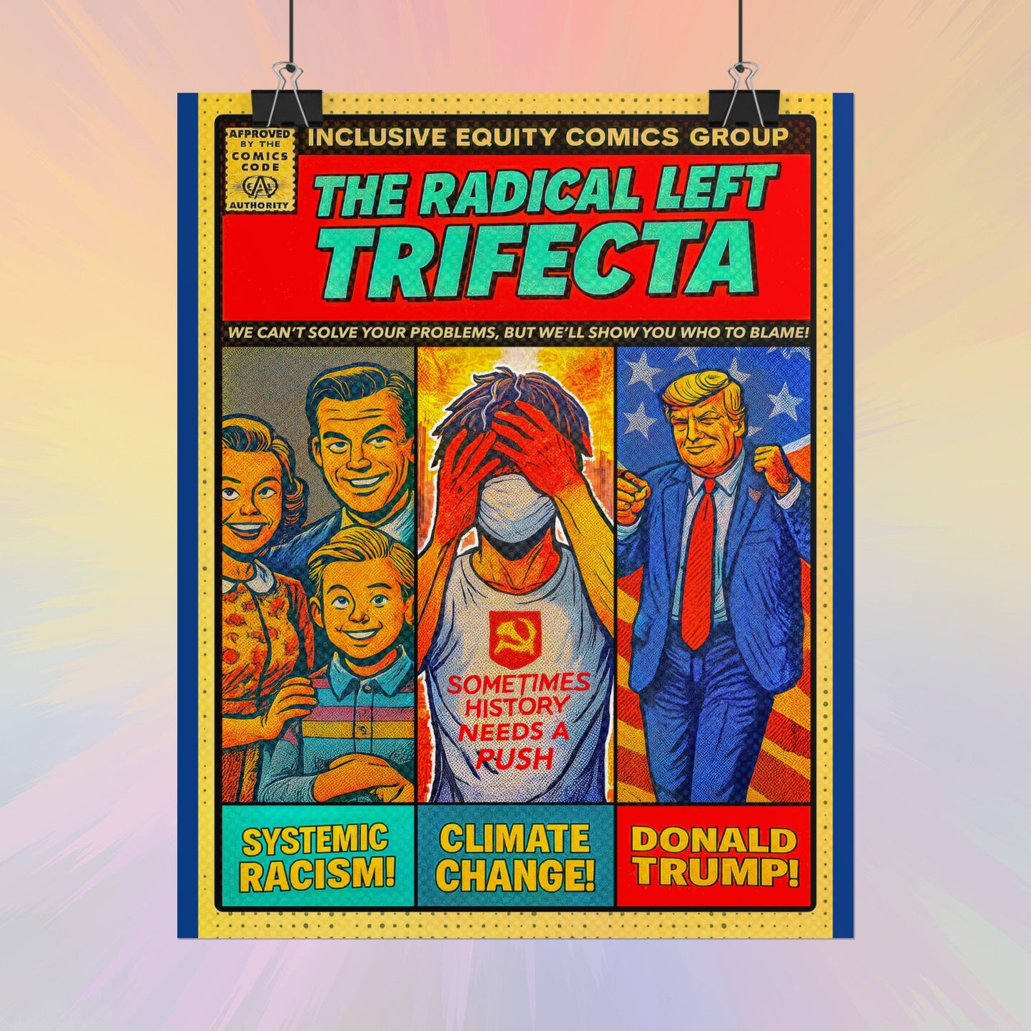 The Radical Left Trifecta Poster