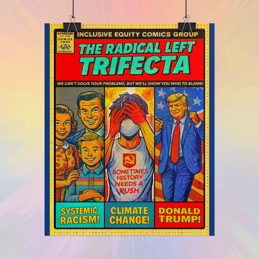The Radical Left Trifecta Poster
