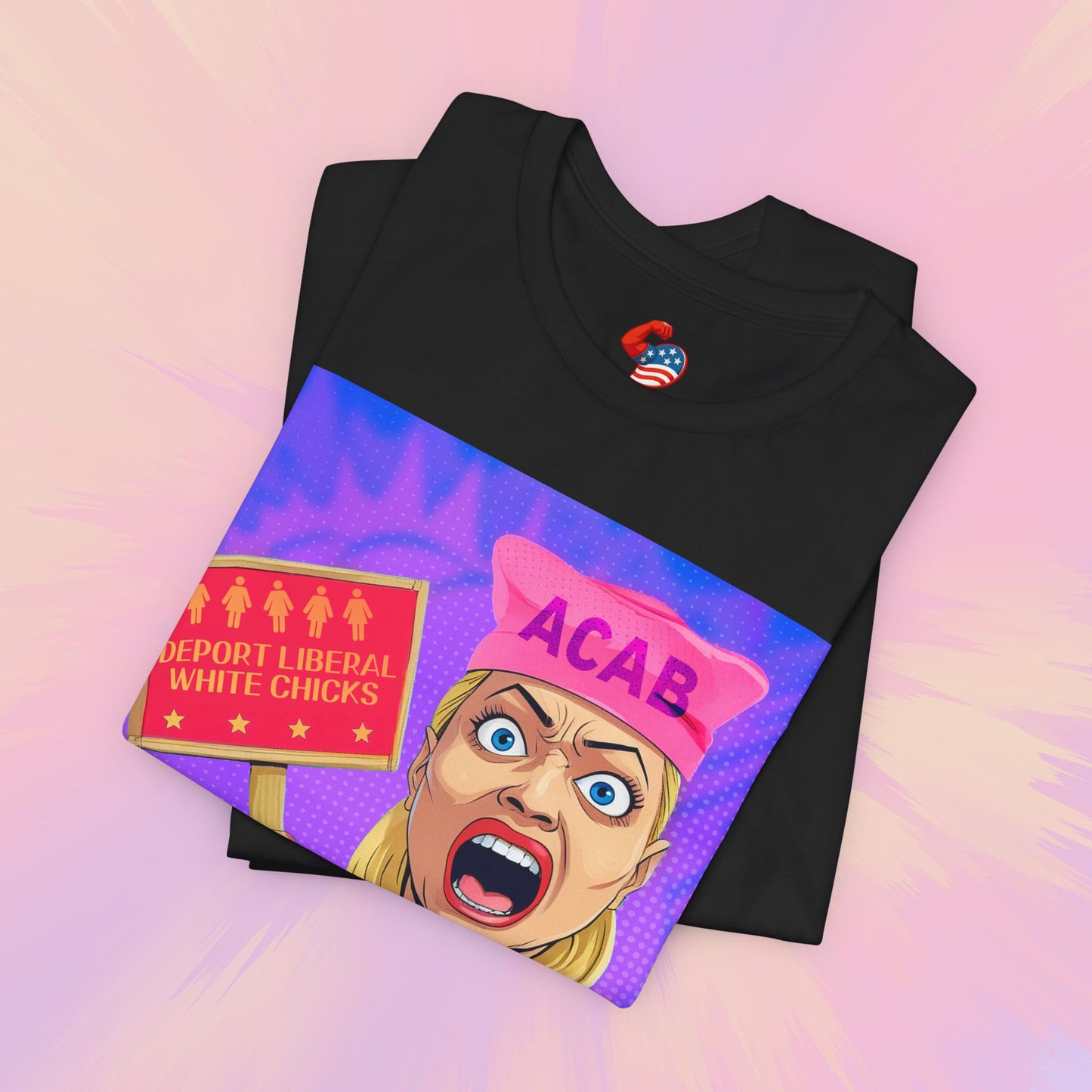 Deport Liberal White Chicks Premium Tee