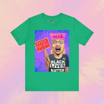 Deport Liberal White Chicks Premium Tee