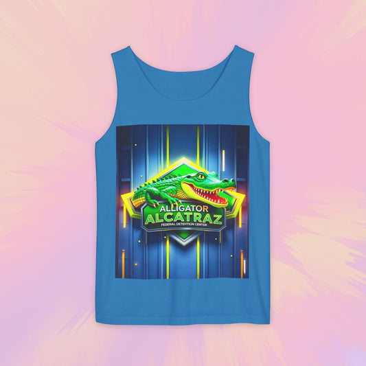Alligator Alcatraz Tank Top #5