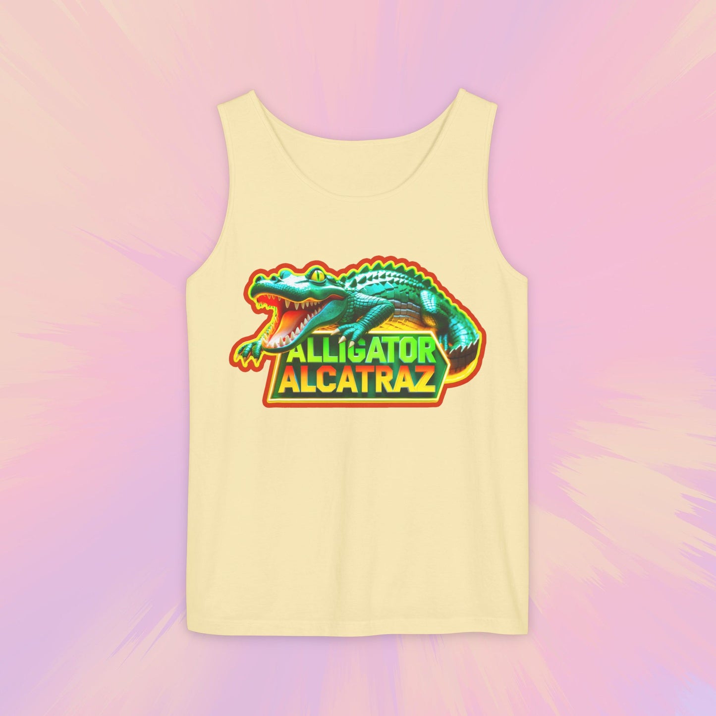 Alligator Alcatraz Tank Top #3