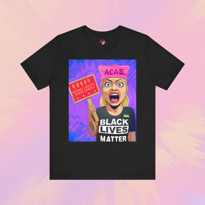 Deport Liberal White Chicks Premium Tee
