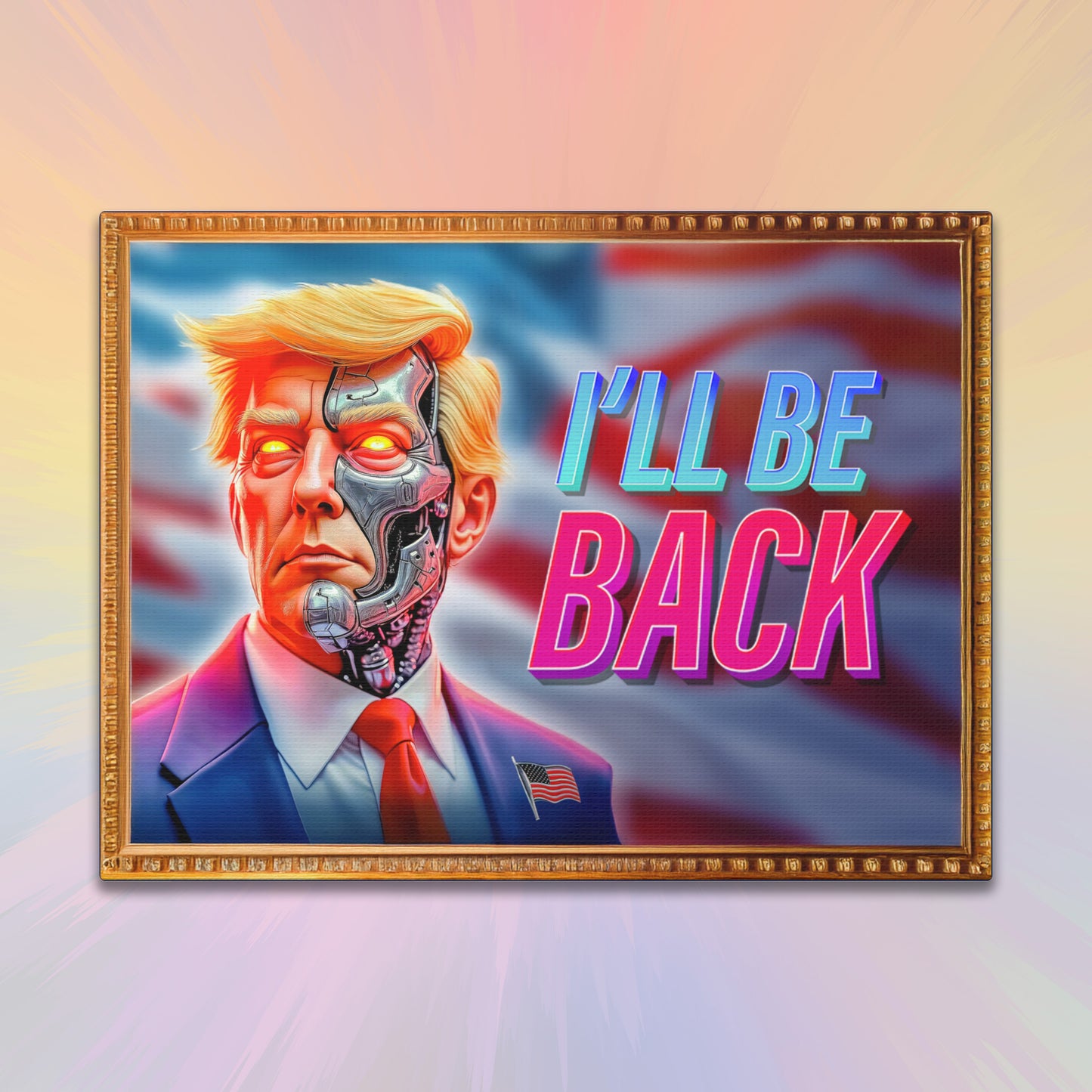 Trumpinator Canvas Print