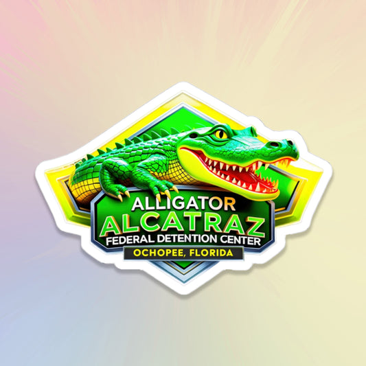 Alligator Alcatraz Sticker