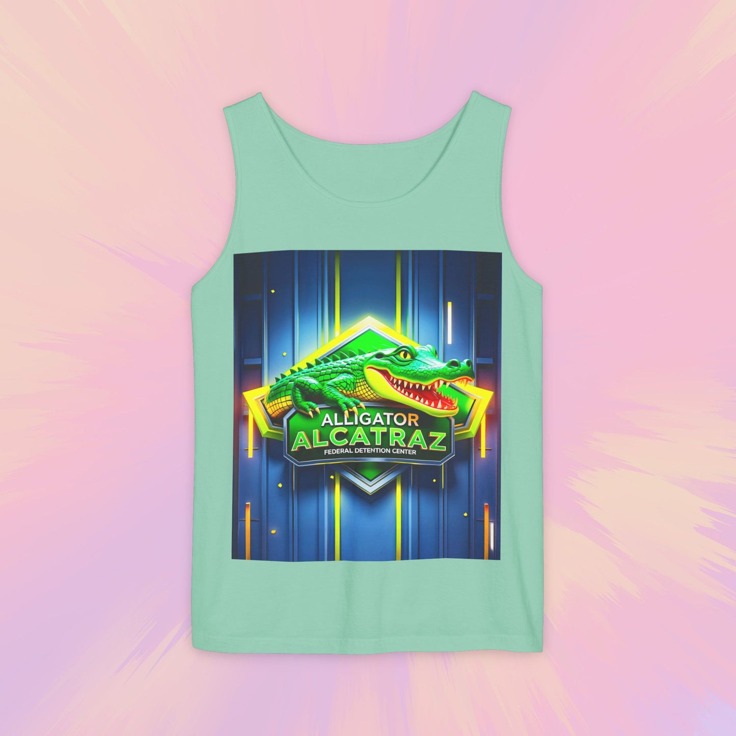 Alligator Alcatraz Tank Top #5
