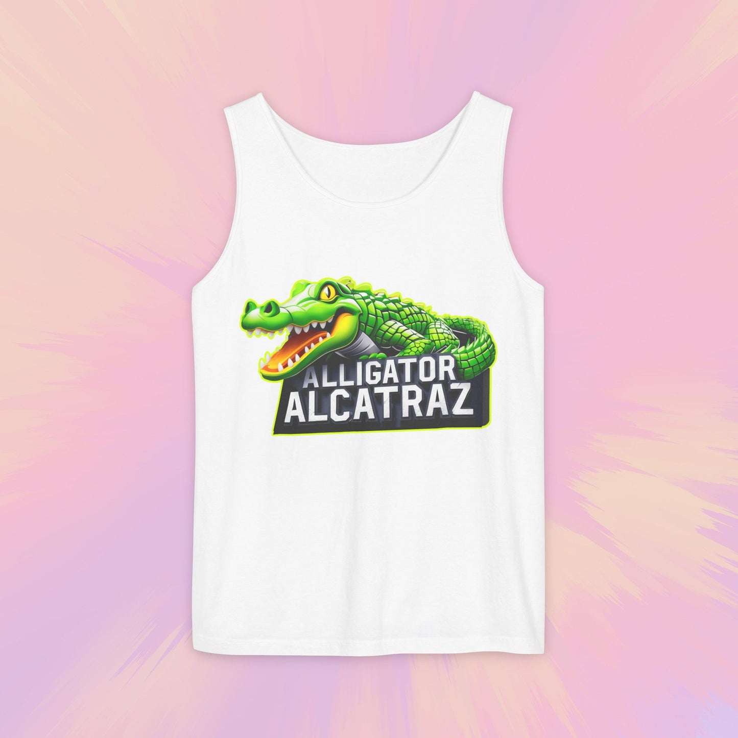 Alligator Alcatraz Tank Top #1