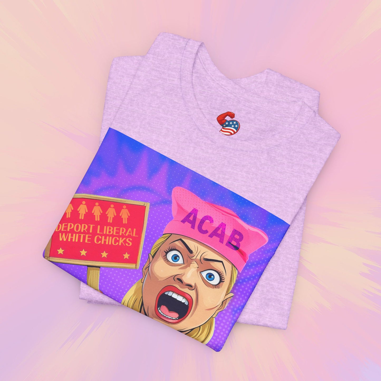 Deport Liberal White Chicks Premium Tee