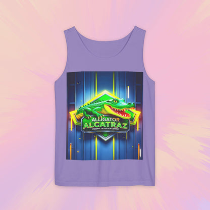 Alligator Alcatraz Tank Top #5
