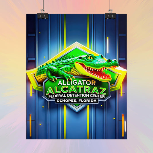 Alligator Alcatraz Poster
