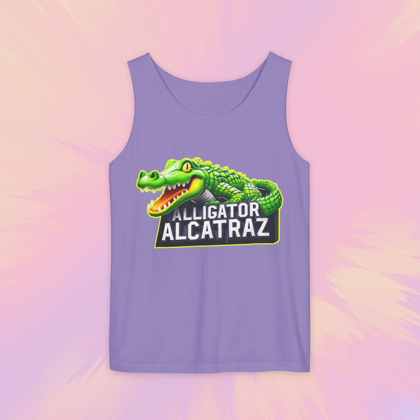 Alligator Alcatraz Tank Top #1